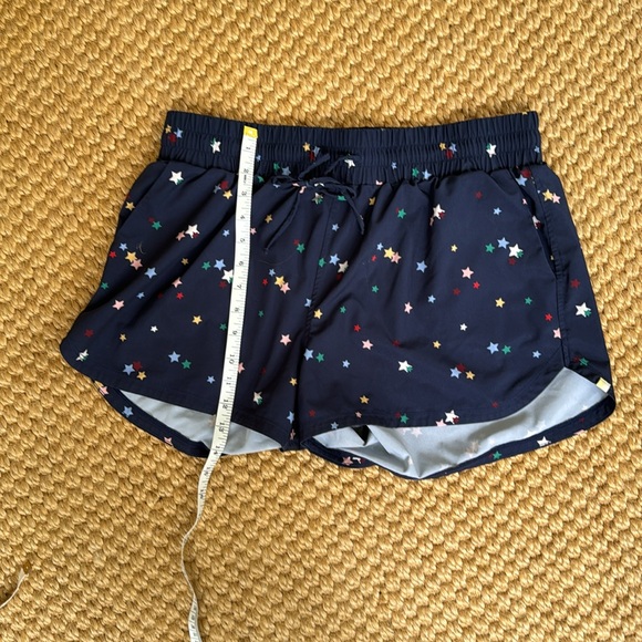 Summersalt EUC navy star athletic shorts size 10 - Picture 5 of 6